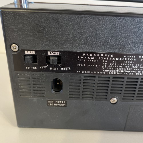 PANASONIC RF-700 AM/FM Radio Vintage Rare Retro Find from Japan Works GREAT! - Picture 20 of 22