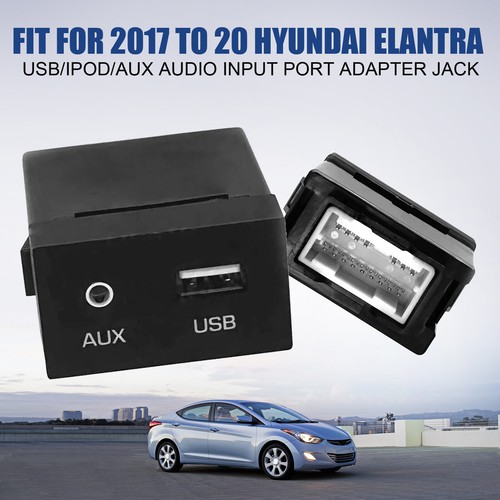 96120-F2000 For 17-20 Hyundai Elantra USB/iPod/AUX Audio Input Port Adapter Jack - Picture 2 of 15