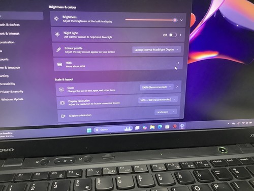 LENOVO THINKPAD X1 CARBON INTEL i7-3667U@2.50GHz,8GBRAM,240GB SSD,WIN 11 PRO - Picture 15 of 17
