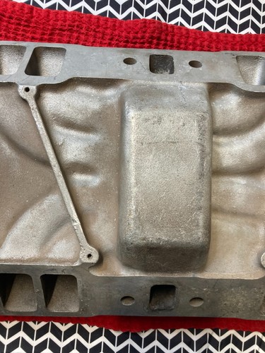 Vintage Edelbrock Street master Aluminum Intake Small Block Chevy Part #3025 - Picture 11 of 13