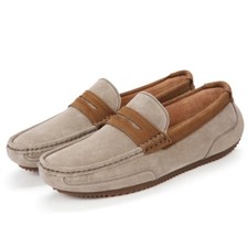 Men's Casual Shoes Leather Loafers Moccasins Slip on Boat Shoes Driving Shoes