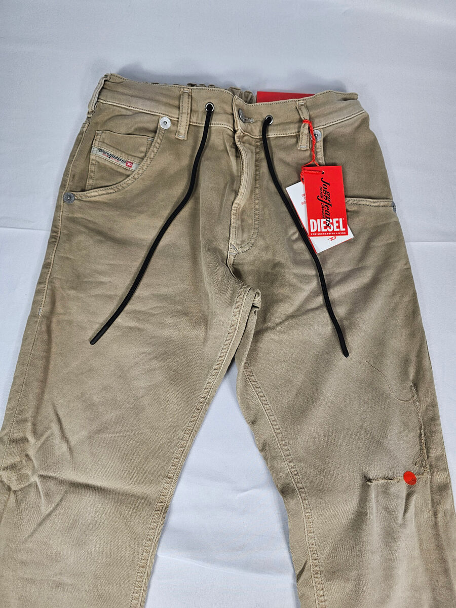 Diesel Krooley-E-NE Jogg Jeans Sweat Jeans Braun Größe 28/32 Diesel Krooley-E-NE Jogg Jeans Sweat Jeans Braun Größe 28/32
