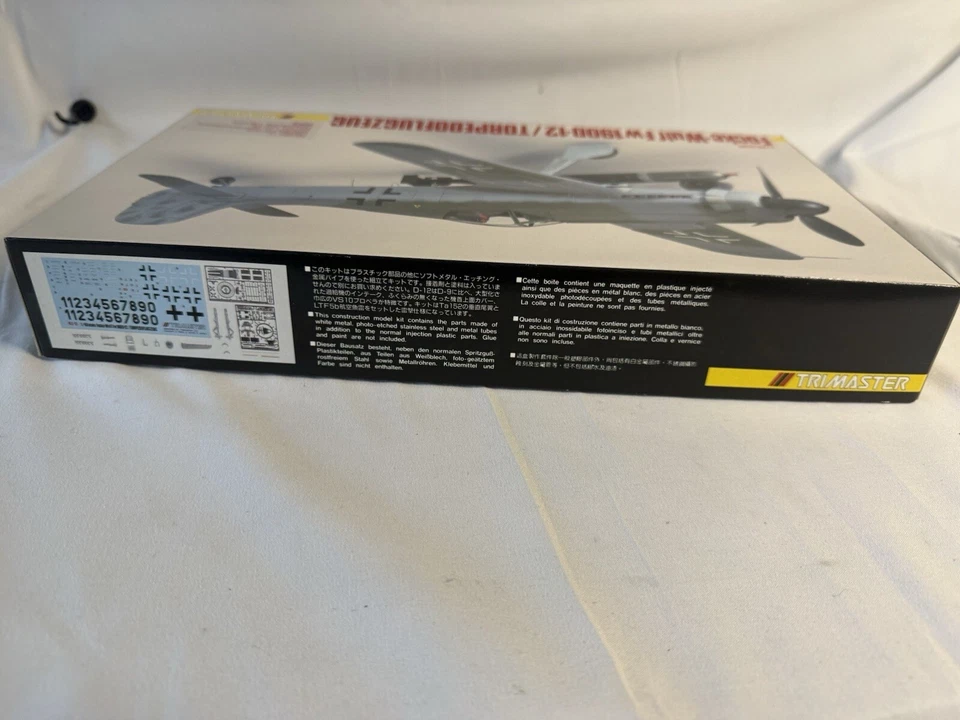 Trimaster Focke Wulf Fw 190D-12 1:48 MAB-115:4000 Plastic Model Kit Unassembled - Image 4 of 4