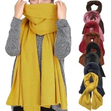 Winter Men Women Warm Soft Scarves Cashmere Large Scarf Wrap Shawl Fashion Gift