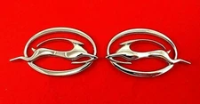 1994-2008 CHEVROLET IMPALA RH LH PILLAR CHROME EMBLEM BADGE LOGO SYMBOL  OEM