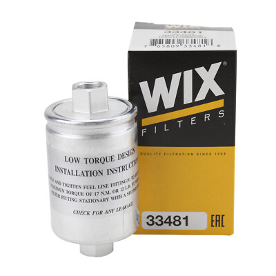 WIX Fuel Complete In-Line Filter 33481 for Buick Cadillac Chevrolet GMC Jaguar