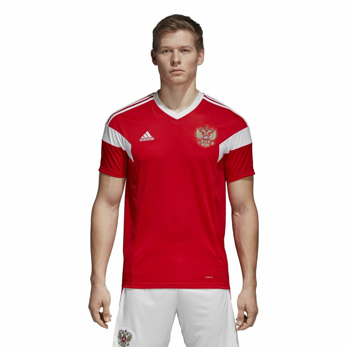Adidas Russia FIFA WC World Cup 2018 Soccer Jersey [BR9057] Youth