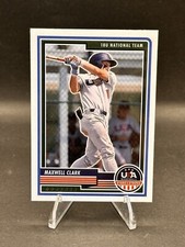2023 Panini Stars & Stripes Maxwell Clark #42 USA 18U National Team