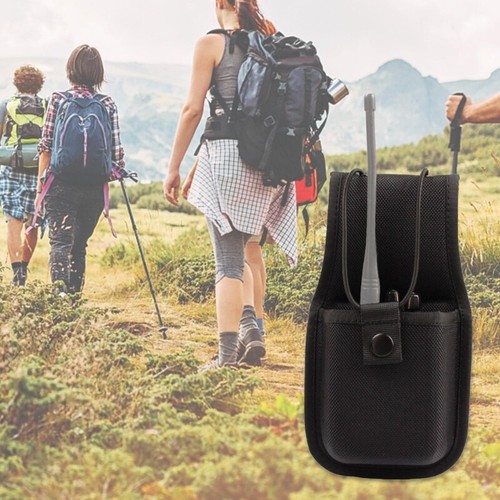 Walkie Talkie Radio Holder Cases Intercom Pouch Two Way Radio Holder Carry Bag - Zdjęcie 2 z 8