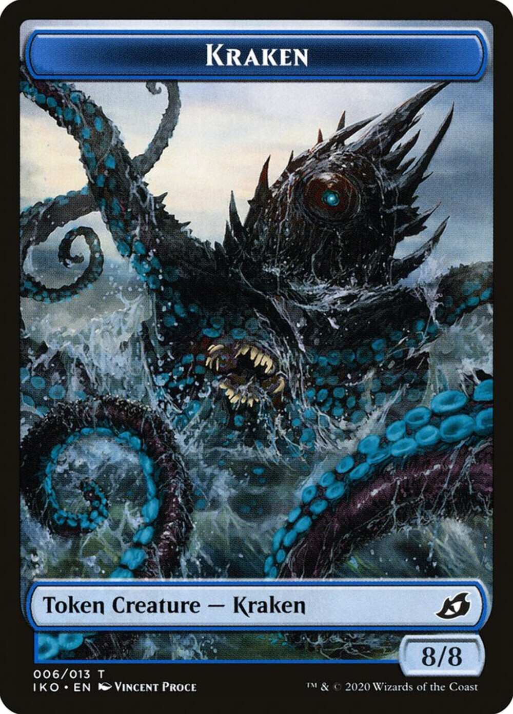 MTG {Kraken Token} – Ikoria: Lair of Behemoths Magic Card # T06 | eBay