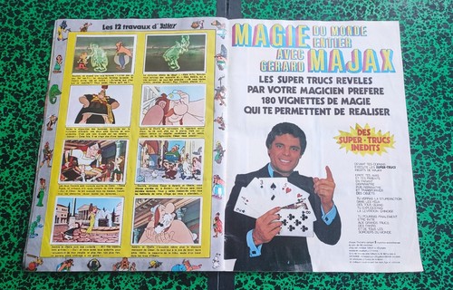 Astérix Et 12 travaux Album 1976 Panini TTB RARE voir INTROUVABLE COMPLET - Picture 3 of 4