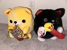 Snackles Haribo Bear Nancy Luna Lot Of 2 14" Plush Stuffed Animal ZURU NWT