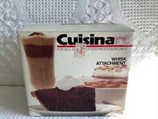 Cuisinart Food Processor Whisk Attachment Part # DLC-155 for DLC-10 Org Box 