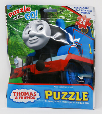 Cardinal - Thomas & Friends - Puzzle für Unterwegs - 24 Teile - 23,1cm x 26,3cm