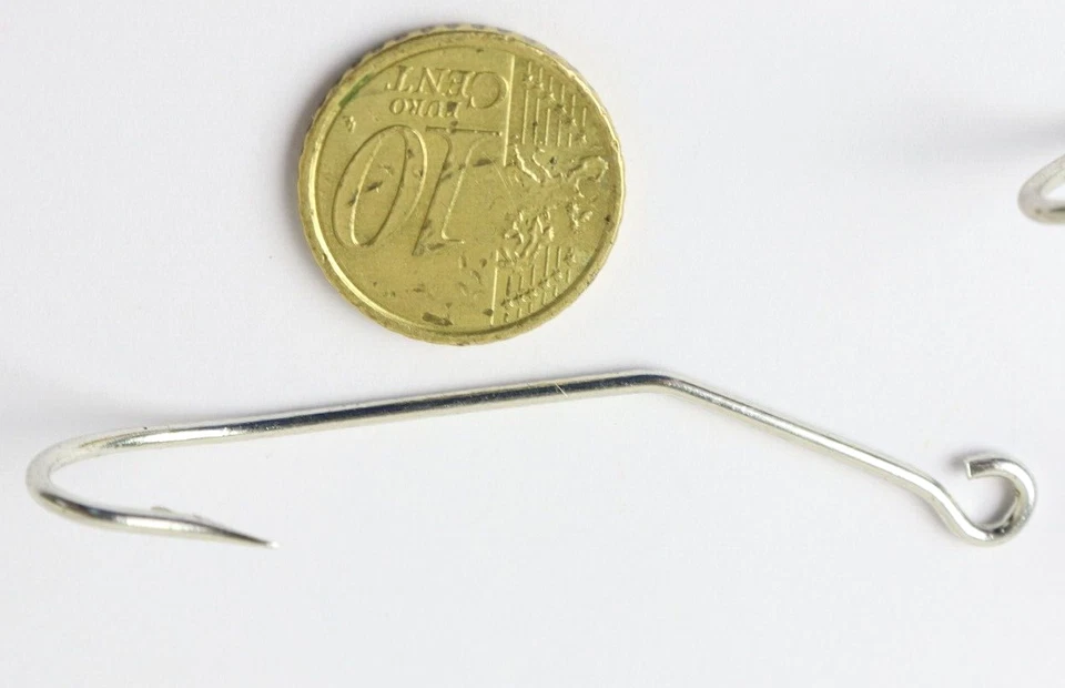 25 Pezzi Ami con occhiello per Siliconici MUSTAD - Ref 31022D - Size 4/0 - CD242 - Immagine 2 di 4