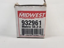 Qty/2 Midwest Fastener 932961 Flange Bolt M10-1.50 x 75mm Grade 10.9