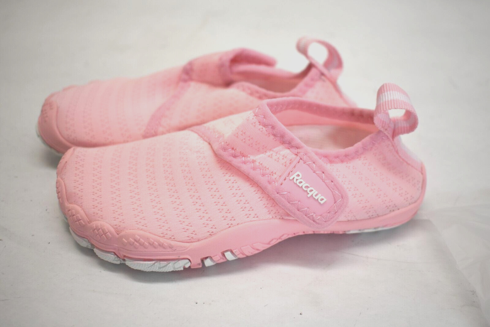 Racqua Girls Kids Water Shoes Quick Dry Barefoot Lightweight Pool Swim Shoes 1.5
