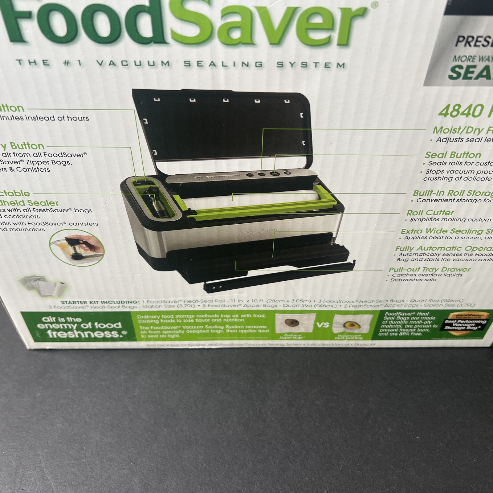 FoodSaver V4840 2in1 Vacuum Sealer for sale online eBay