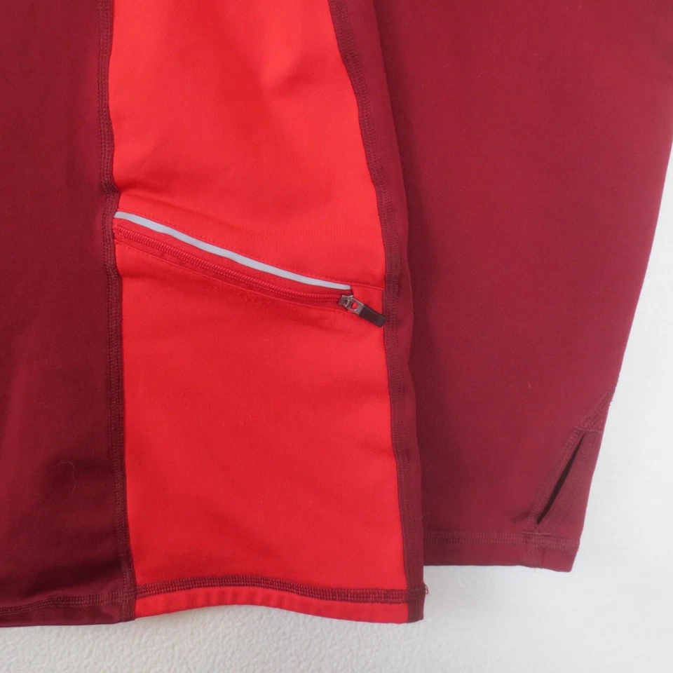 Camiseta de running Brooks para hombre XXL roja 1/2 cremallera tablero equilibrio tecnología polar pulóver Foto 4 de 4