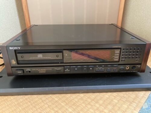 Reproductor de discos compactos Sony CDP-338ESD reproductor de CD de Japón usado - Imagen 1 de 7