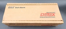 Detex Exit Alarm EAX-500 Arm Delay Mode 9 Volt Battery Gray Manual Rearm Sealed
