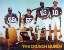 Lawrence Taylor, Kelly, Carson, Van Pelt New York Giants Crunch Bunch 8x10 Pictu