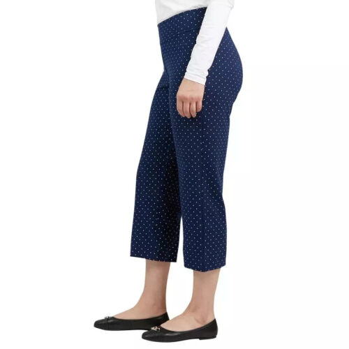 Land's end Women's Shore Knit Capri Pants Stretch Waist Pull On 23'Inseam S,L,XL - Picture 6 of 11