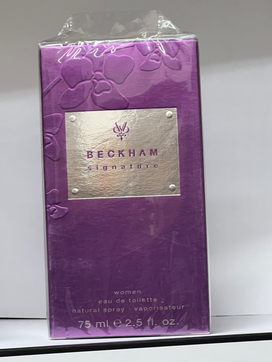 Beckham Signature Women oz 75 ml EDT Rare Discontinued NEW