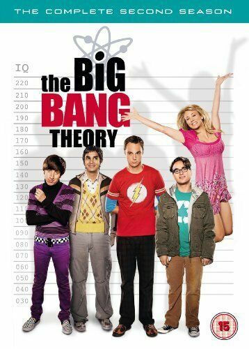 Big Bang Theory - Season 2 Complete DVD Comedy (2009) Johnny Galecki New