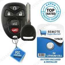 Replacement for GMC Acadia Savana Sierra Yukon XL 1500 Remote Key Fob 5b Suv Set