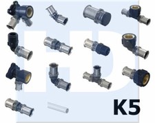 Wavin Tigris Buderus Logafix K5 Wandscheibe Winkel Rohr T-Stück Montageeinheit 