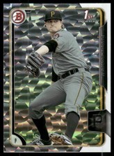2015 Bowman Prospects Silver Ice #BP63 Buddy Borden Pirates