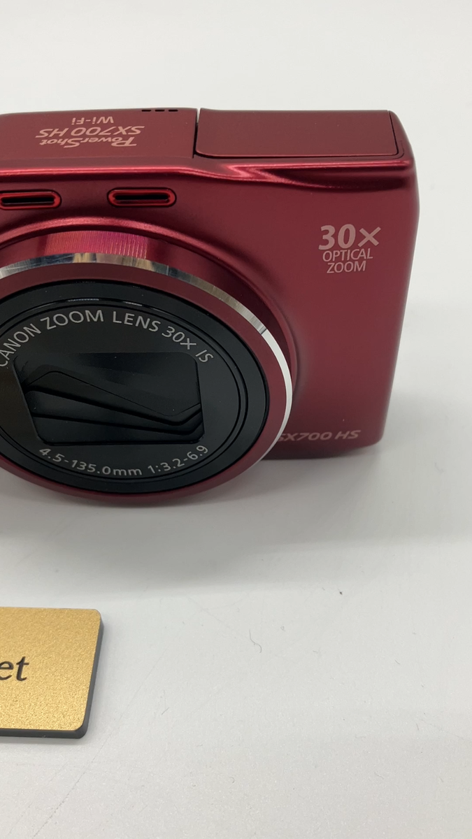 Canon PowerShot SX700 HS Red Wi-Fi 16.1MP Digital Camera Used | eBay
