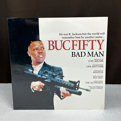 SEALED! Buc Fifty Bad Man The Alchemist Mad Child Rap Battle Axe Records READ!