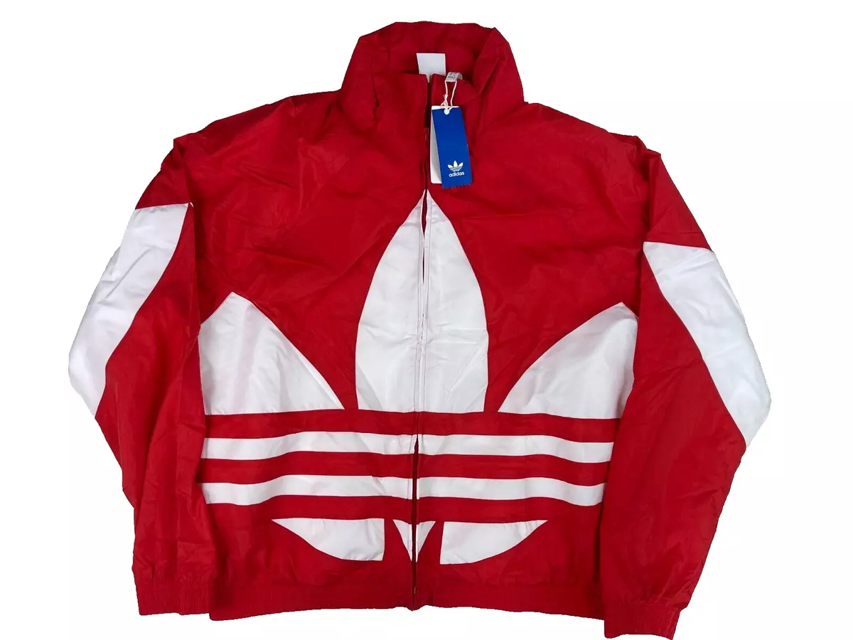 Adidas big trefoil best sale jacket
