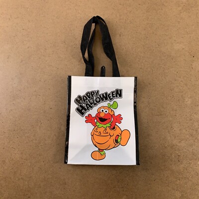 Sesame Street Elmo Kids Small Happy Halloween Tote Bag New