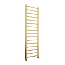 Brushed Brass Towel Rail Ladder Radiator Bathroom Heater Warmer 1600 x 500
