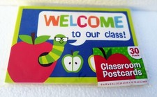 Welcome to our Class- Classroom Postcards 30 Pack 6'' X 4''