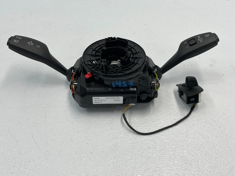 Interruptor limpiaparabrisas de columna de dirección 13 14 15 BMW Alpina B7 F01 F02 1457 OEM Foto 2 de 4