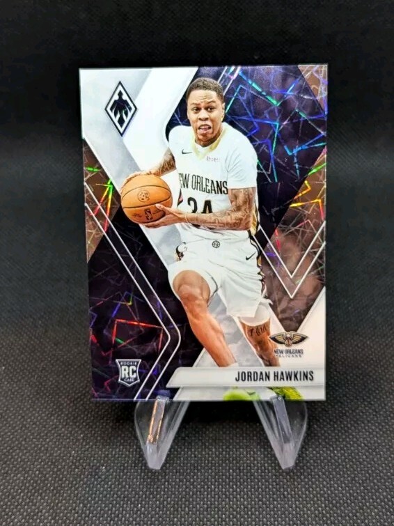2023-24 Panini Phoenix Jordan Hawkins Rookie RC #'d /150 White Lazer #254