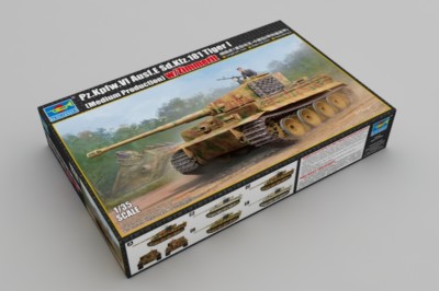 Trumpeter 09539 - 1:35 PzKpfw. VI Ausf. E Tiger I with Zimmerit - Neu