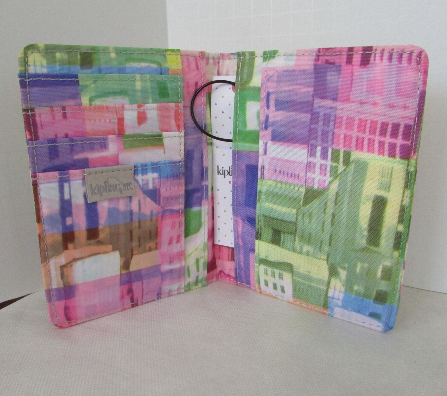 Kipling Cityscape Passport Holder Wallet New With Tags  -image