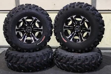 HONDA RINCON 25" BEAR CLAW ATV TIRE & RAPTOR WHEEL KIT IRS1CA