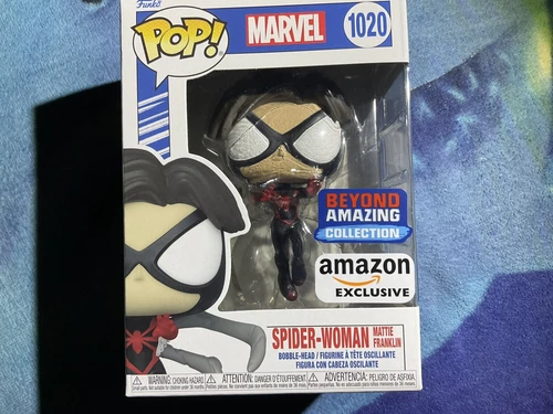 Funko POP Marvel Spider-Woman #1020 (Mattie Franklin) Beyond Amazing Amazon Excl