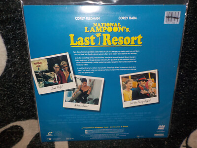 National Lampoon's Last Resort Laserdisc LD Corey Feldman Haim