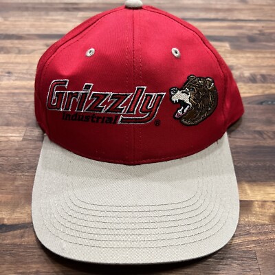 Vintage Grizzly Industrial Baseball Cap Snap Back Trucker Hat Springfield MO