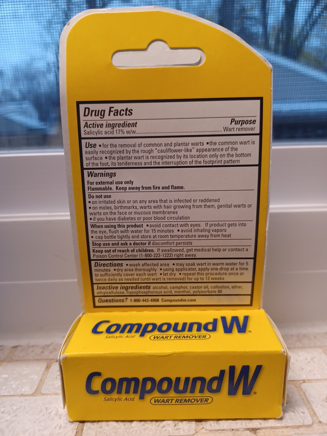 Compound W Maximum Strength Wart Remover Liquid Exp 03/2024 New