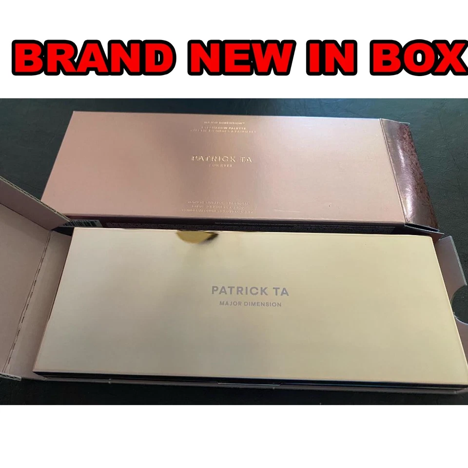 Patrick Ta Major Dimension Eyeshadow Palette AUTHENTIC NEW IN BOX - Image 3 of 3
