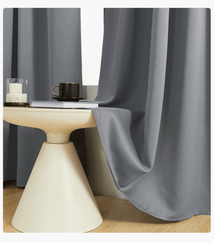 2X Blockout Curtains Blackout Window Curtains Draperies Pair Rod Pocket Bedroom - Picture 22 of 36