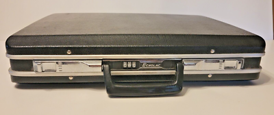 VTG Echolac Black Hard Shell Attaché Brief Case with Combination